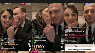 Hande Erçel ve kerem bürsin live 🔴  sen çal kapimi canlı yayın🔴Instagram 6/2/2021 _HD full yayın