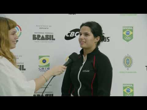 Interview NISCHAL (IND) - Silver Medal - Rifle 3 Position 50m Women - Rio de Janeiro (BRA) - ISSF WC