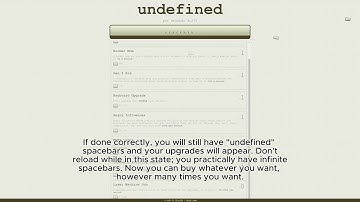 How to hack/cheat in Spacebar Clicker!