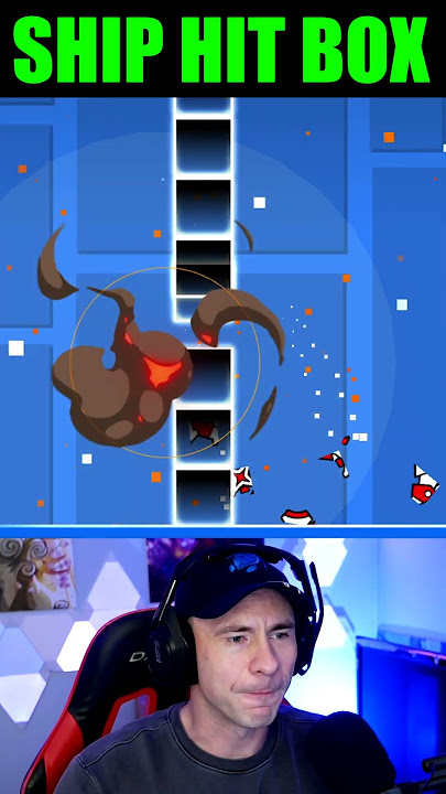 Ship Hitbox in Geometry Dash
