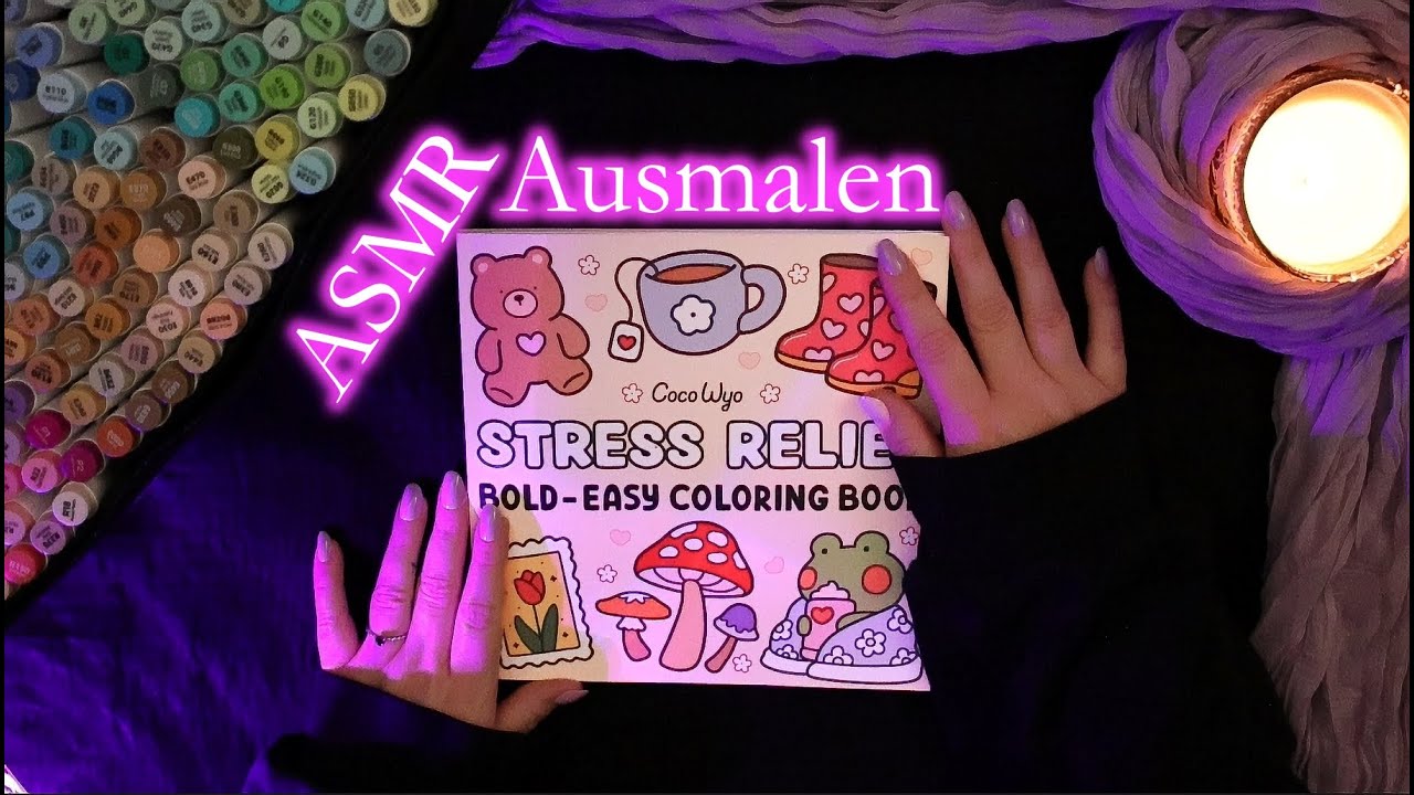 🌙 ASMR Wir malen aus – ruhige Farben & sanfte Geräusche 🎨 | FlüsterWissen