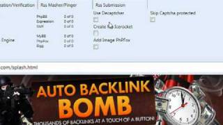 Auto Backlink Bomb User tutorials screenshot 5