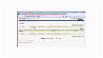 Oracle - Administrating User Security