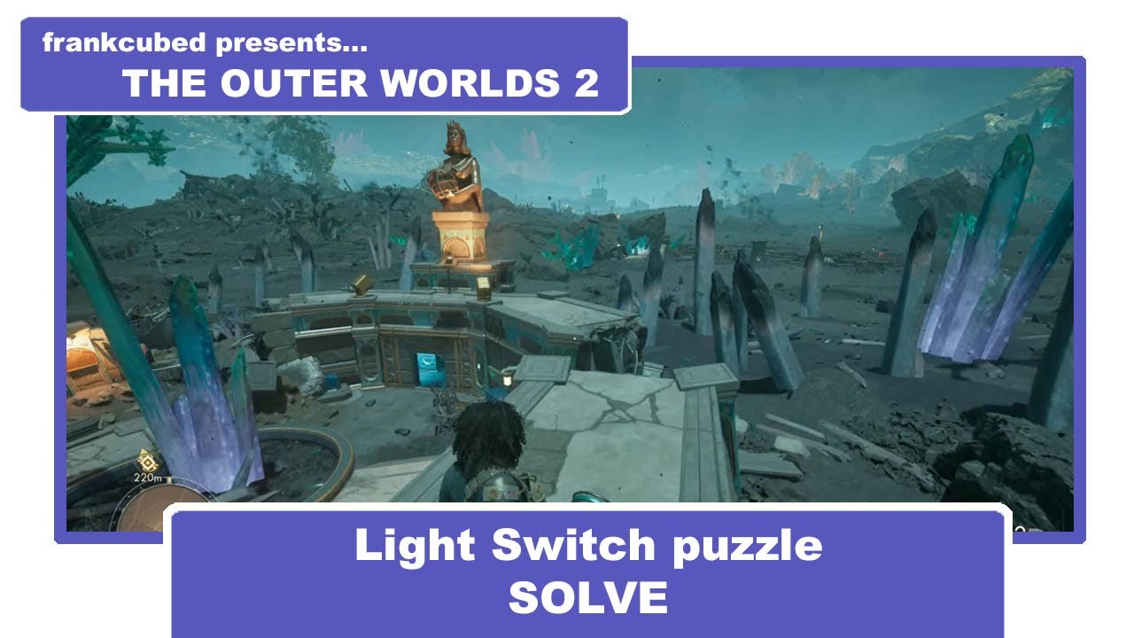The Outer Worlds 2 LIGHT SWITCH puzzle solve for Doctoral Armor