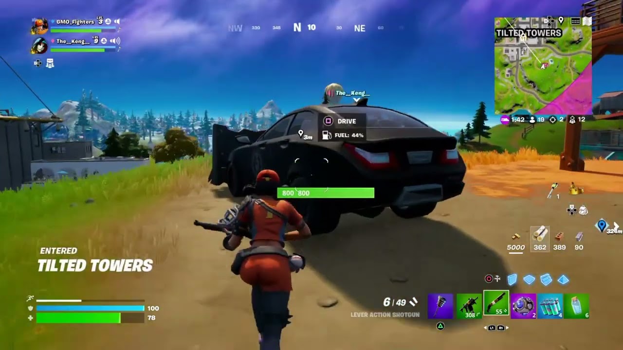 Fortnite C3S4 First win of the season, sorry filled player.