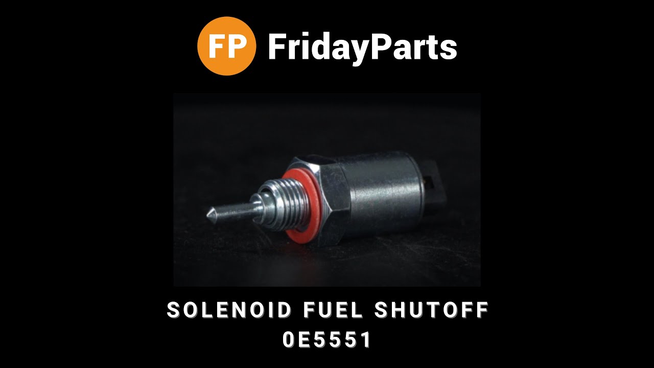 Solenoid Fuel Shutoff 0E5551 for Generac Carb 0F9036 GP7000 GTH990