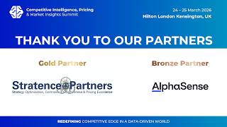 Competitive Intelligence, Pricing & Market Insights Summit 2026 | 24 - 25 March 2026, London, UK