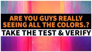 Color Blindness Test | Most 90% fail to identify