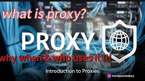 what is a proxy server | proxies| how to use proxy