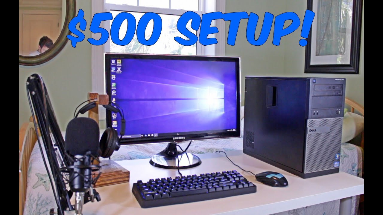 DIY What Is Needed For A Youtube Gaming Setup 