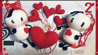 bigli migli amigurumi a crochet paso a paso  #especial #14defebrero #2do avance by De todo un poco con YANNI 6,726 views 3 years ago 20 minutes