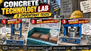 Concrete technology lab work