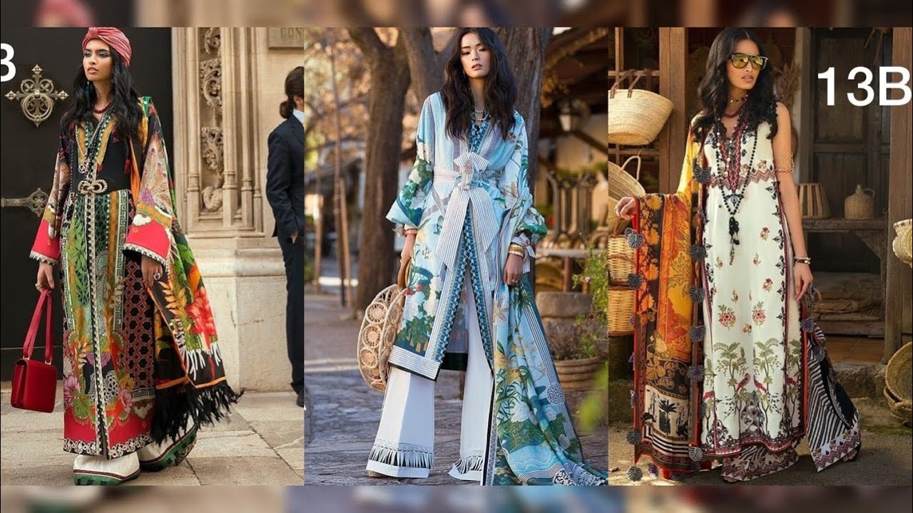 Elan Designer Luxury Embroidered Lawn 2019