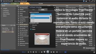 CyberLink PowerDVD 10 Ultra 3D Mark II - Mejoras de Audio de TrueTheater screenshot 4
