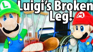 Сумасшедшие Братья Марио: Луиджи сломал ногу!