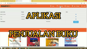Aplikasi Penjualan Buku - Source Code Web [4]