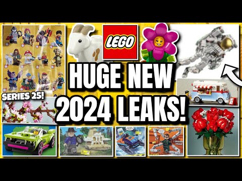 NEW LEGO LEAKS! (Series 25, Space, Promos, Flowers & MORE!)