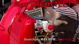 Cifarelli Spa  Adjustment of the M1200 carburettor