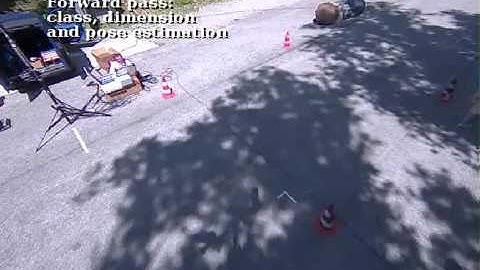 A Particle Filter with a Hybrid State for 3D Vehicle Trajectory, Class and Dimensions Estimation