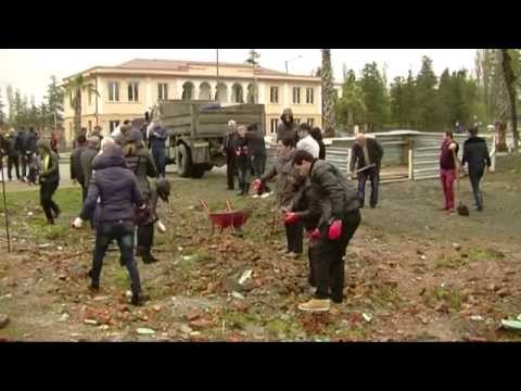 დასუფთავების აქცია ანაკლიაში