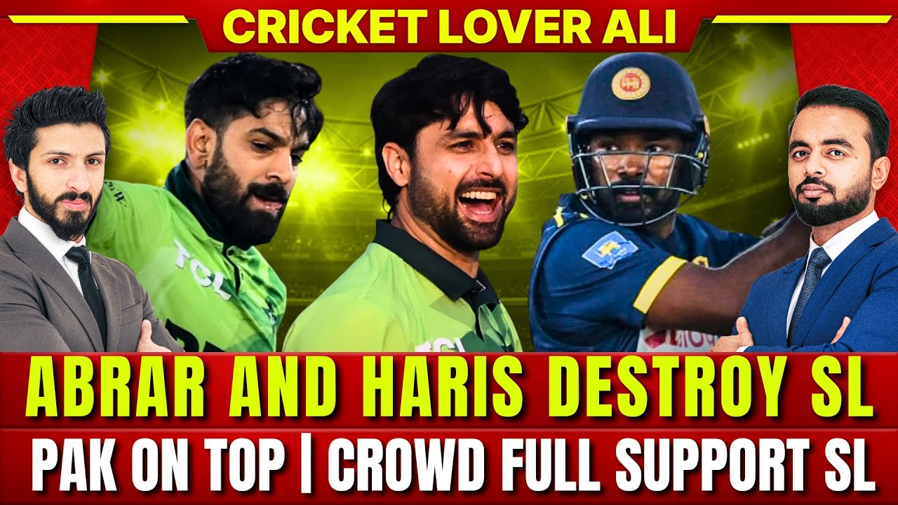 SL Great Comeback! Abrar & Haris Rauf Destroy SL in 2nd ODI | PAK Great ...