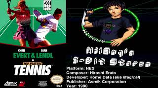 Top Players Tennis (NES) Soundtrack - 8BitStereo
Tracklist:
0:00 Title Screen / Menu
0:21 Select Player / Password
1:29 Asmik Open Intro
1:32 Tournament Bracket
1:36 Match Intro
1:40 Match Start
1:44 Point
1:46 Player 1 Lose
1:51 Player 1 Win
1:54 Set Results
1:58 Game Set
2:02 Did Not Qualify
2:53 US Open Intro
2:56 French Open Intro
3:03 Australian Open Intro
3:08 Won Open
3:13 Wimbledon Intro
3:19 Won Wimbledon
4:10 Ending (Grand Slammer)
4:27 Unknown Theme 1
4:47 Unknown Theme 2
4:58-5:51 Unknown Jingles 1-12
This is the OST to Top Players Tennis for the NES! But in my own form of Stereo! Which spreads the sound channels and adds a bit of echo/reverb. These mixes also do not represent true, original, or actual stereo that the NES has, this is just to make the music sound more clear and crisp, and is another way of listening to the greatness of 8Bit music. So enjoy this soundtrack in what I like to call, WiiGuys 8Bit Stereo!! :D
Thanks to Mandarinswift who drew the portrait of me that you see in this video, her work is amazing!
DOWNLOAD LINK:
http://www.mediafire.com/file/mu4vqdaclc76hwd/8BitStereo Top_Players_Tennis.rar/file Top Players Tennis (NES) Soundtrack - 8BitStereo