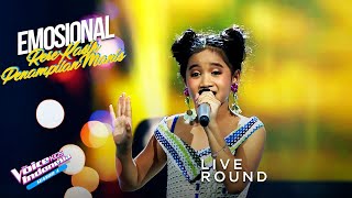 Regita  Hati Yang Kau Sakiti    Round  The Voice Kids Indonesia Season 4 Gtv 2021