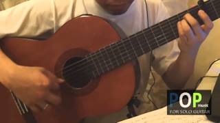 The Long and Winding Road - The Beatles (classical guitar cover) + TABS chords