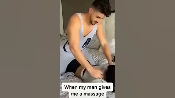 الفرق لم راجل يعمل مساج لمراته و العكس مساج تدليك زواج حب 