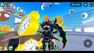 CLOCK SPİDER ve ALARM CLOCK LEGENDERY ile CLOCK EVENT DENİYORUM toilet tower defense