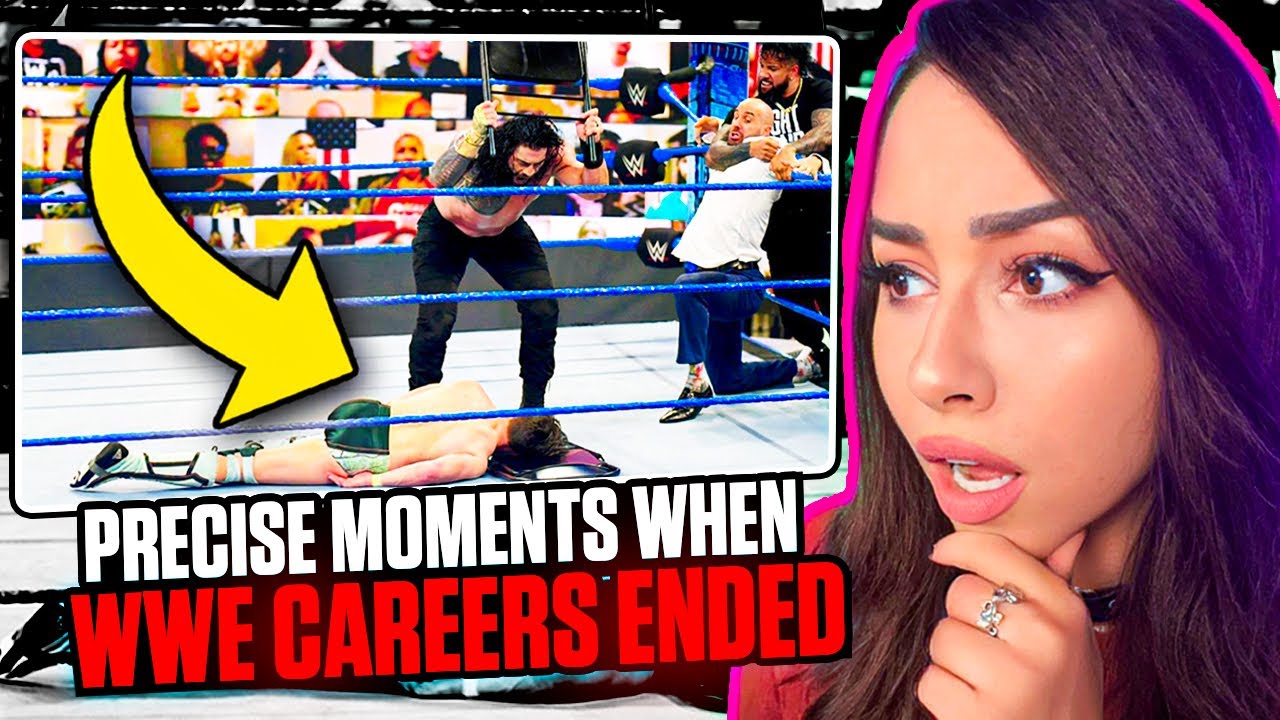 Girl Watches WWE Precise Moments When Careers Ended YouTube