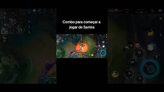 combo para começar a jogar de samira #leagueoflegends #wildrift #academiadowildrift