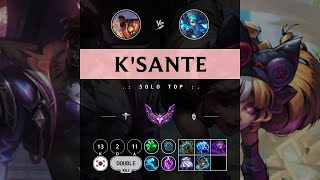 K'Sante Top vs Gwen - KR Master Patch 14.9