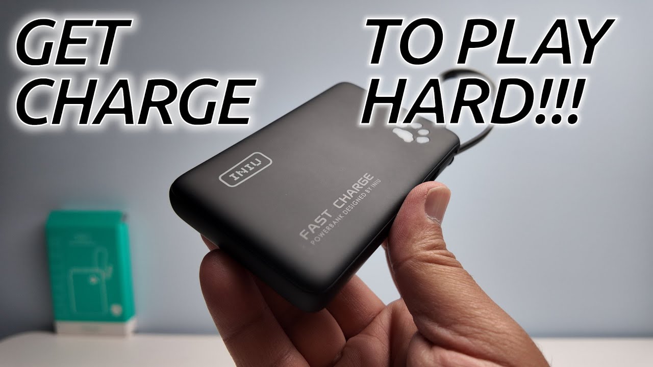 End battery life anxiety | INIU Pawsible P41 fast charge power bank