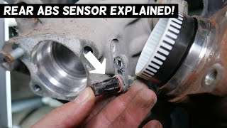HYUNDAI SONATA REAR ABS SENSOR SPEED SENSOR LOCATION REPLACEMENT EXPLAINED How To Change Rear Abs Speed Sensor 2015 2018 Hyundai Sonata