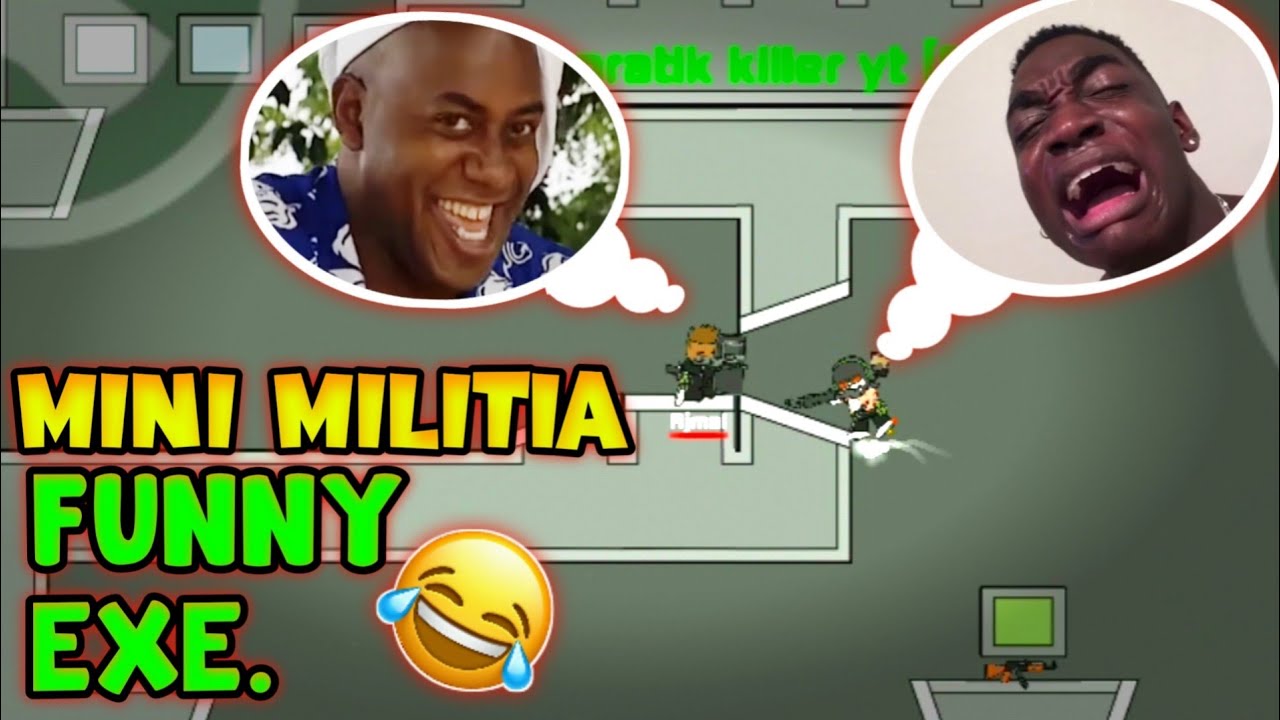 Mini Militia Classic »Funny Exe.«😂 | New Funniest Exe!!🤣