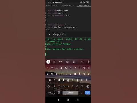 Vector use push_back member function || #C++ Language - YouTube