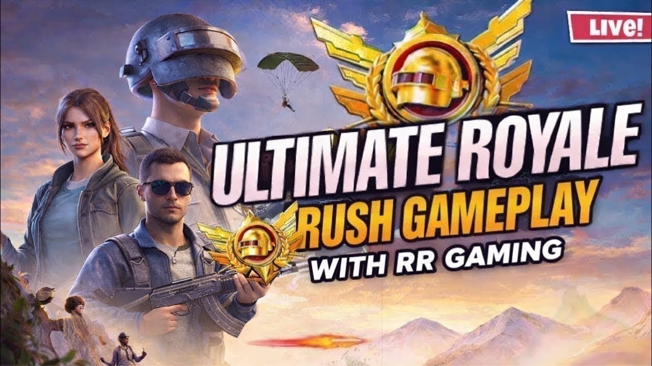 Pubg mobile ultimate royale Rush gameplay Road to 1k subscribers