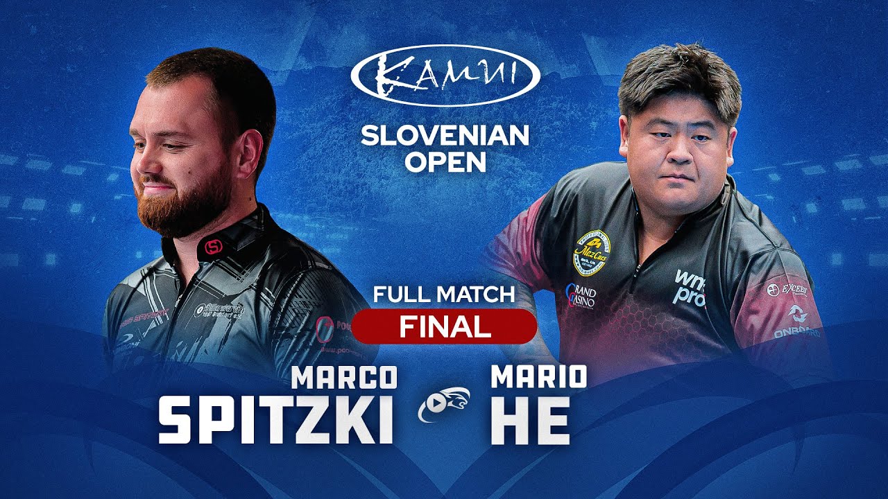 FINAL - Marco Spitzki vs Mario He ▸ Predator EuroTour KAMUI Slovenian Open