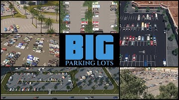 Cities Skylines BIG Parking Lots Tutorial - Basic Funtions