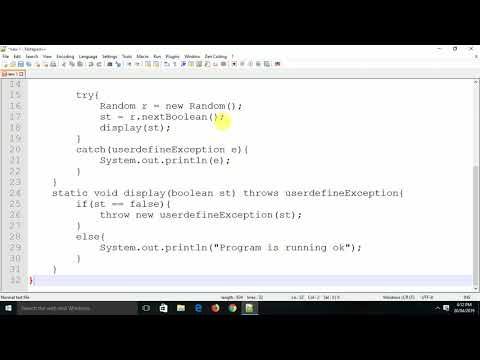 User define Exception in java hindi 36