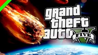 มหาวิบัติวันอุกกาบาตล้างโลก - Grand Theft Auto V Meteor Mod (GTA V,ตลก,ฮาๆ)