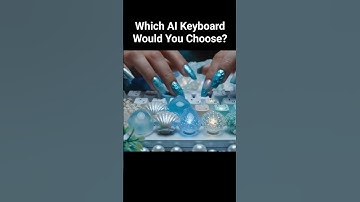 Which AI Keyboard Would You Choose | AI ASMR