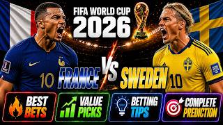 France vs Sweden Best Betting Odds, Preview & Prediction 2026 | FIFA World Cup Round of 32