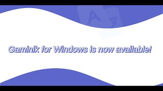 Gaminik for Windows is now available! screenshot 2