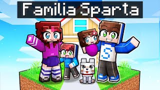 ¡La FAMILIA SPARTA en MINECRAFT! 💖👶 Sparta356