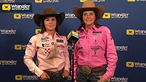 Barrel Racing 5th Round Tie Lisa Lockhart and Hail...