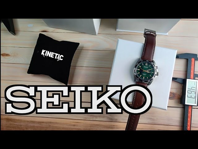 Kinetic YouTube Blue Dial - Seiko SKA783P1 Stainless