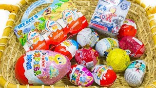 15 РАЗБИТЫХ Киндер Сюрпризов Маша и Медведь Миньоны Свинка Пеппа Мультик про машинки Тачки 3 15 РАЗБИТЫХ Киндер Сюрпризов Маша и Медведь Миньоны Свинка Пеппа Мультик про машинки Тачки 3