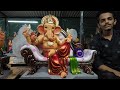 Ganesh idol painting by anant chougule ll 2021 ll